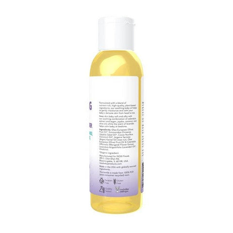 Now Foods, Soothing Baby Oil-Calming Lavender, 4 Oz Now Foods