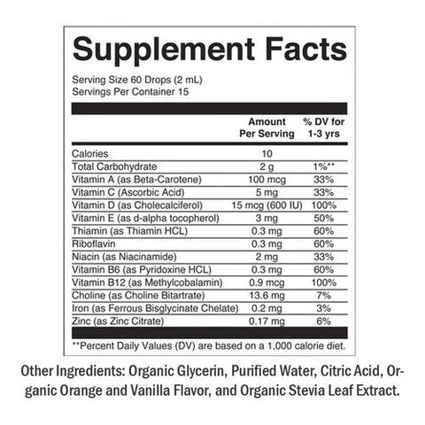 MaryRuth's, Toddler Multivitamin With Iron, 1 Oz MaryRuth's