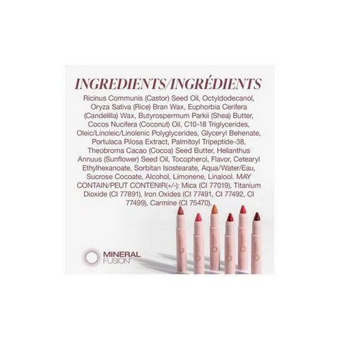 Mineral Fusion, Sheer Moisture Lip Tint Daring, 0.1 Oz Mineral Fusion