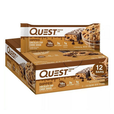 Pure Protein, Dipped Chocolate Chip Cookie Dough, 12 Count Pure Protein