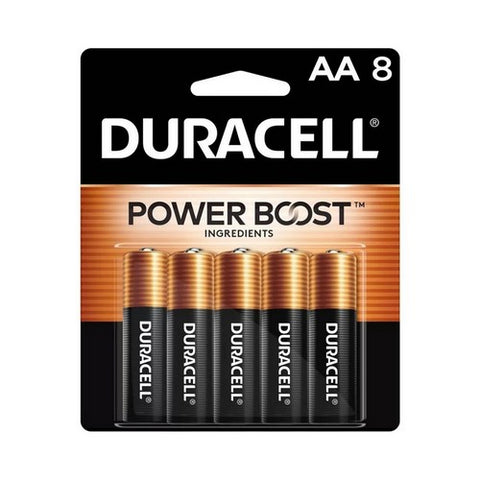 Duracell Alkaline Batteries 8 Count (Case of 8) by Duracell