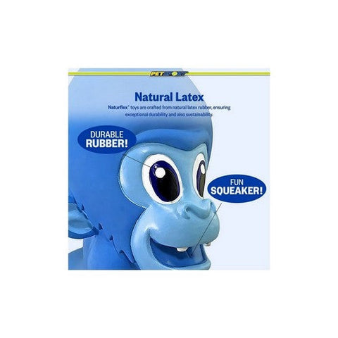 Petsport, Naturflex Gorilla Latex Dog Toy, Babies / 3.5 Inches, Blue Petsport