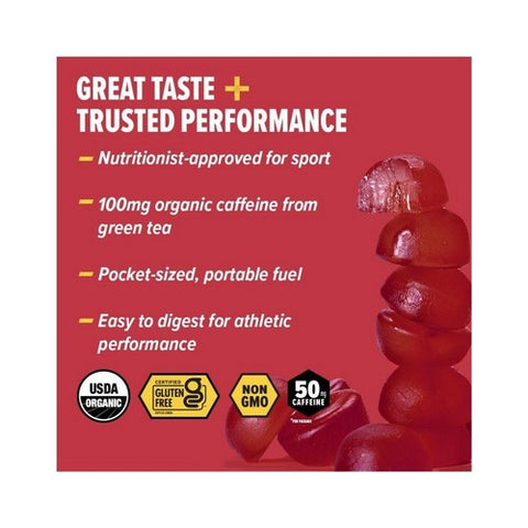 Honey Stinger, Cherry Cola Caffeinated Energy Chews, 1.08 Oz Honey Stinger