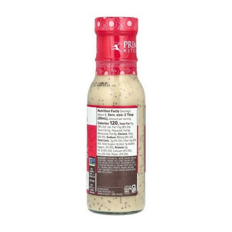 Primal Kitchen, Avocado Oil Poppyseed Dressing And Marinade, 8 Oz (Case Of 6) Primal Kitchen