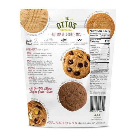 Ottos Naturals, Grain Free Ultimate Cookie Mix, 12.2 Oz (Case Of 6) Ottos Naturals