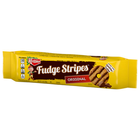 Fudge Stripes Cookies 11.5 Oz (Case Of 12) by Keebler