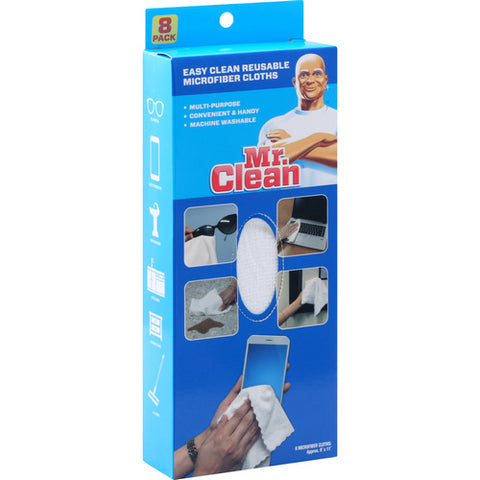 Microfiber Cloths 8 Count (Case Of 6) by Mr. Clean