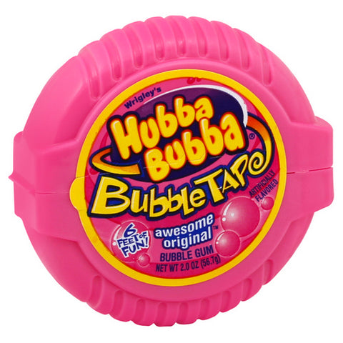 Hubba Bubba Bubble Gum Tape 2 Oz (Case Of 6) by Amurol