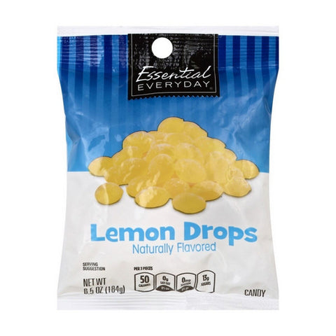 Lemon Drops Candy 6.5 Oz (Case Of 12) by Essential Everyday