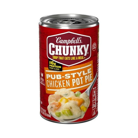 Chunky Pub Style Chicken Pot Pie Soup 18.8 Oz (Case Of 12) by Campbell's