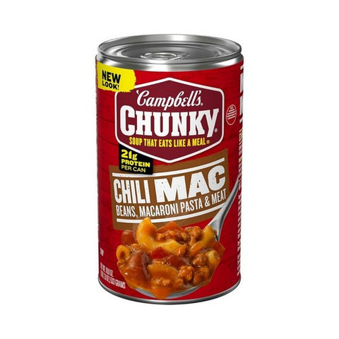 Chunky Chili Mac Soup 18.8 Oz (Case Of 12) by Campbell's