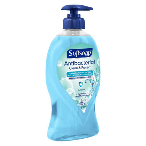 Antibacterial Cool Splash Hand Soap With Moisturizers Bottle 11.25 Oz (Case Of 6) by Softsoap