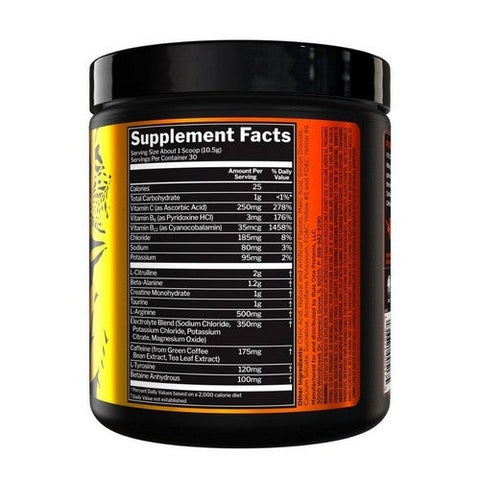 Rule 1, Roar Pre Workout Peach Mango, 315 Grams Rule 1