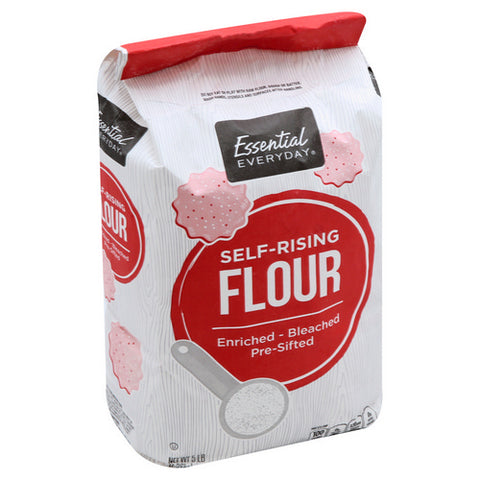 Self Rising Flour 5 Lb (Case Of 8) by Essential Everyday