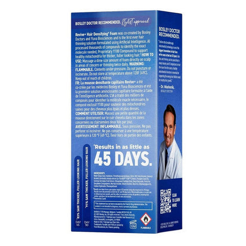 Bosley MD, Men's Revive + Densifying Treatment Foam, 2.11 Oz Bosley MD