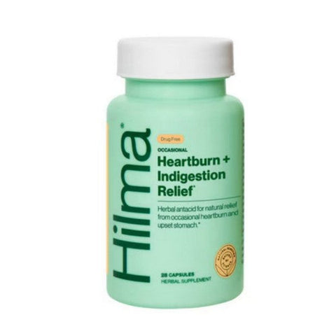 Hilma, Occasional Heartburn Plus Indigestion Relief, 28 Capsules