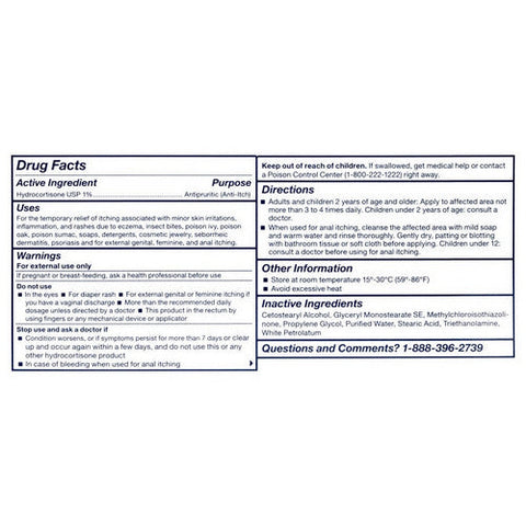 Dynarex, Hydrocortisone Cream 1%, 144 Packets
