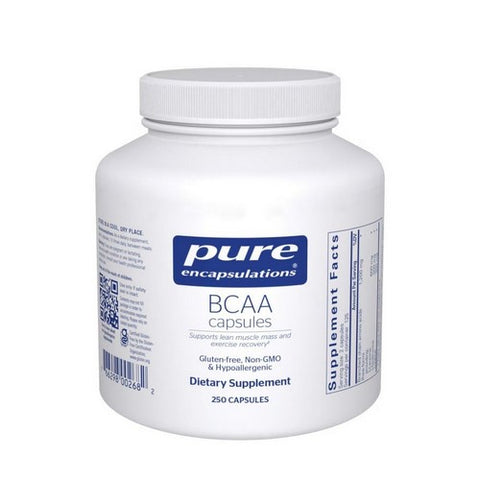 BCAA Capsules 250 Caps by Pure Encapsulations