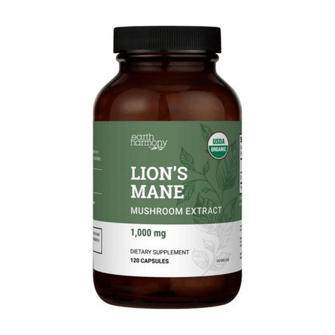 Lion's Mane 120 Capsules by Earth Harmony