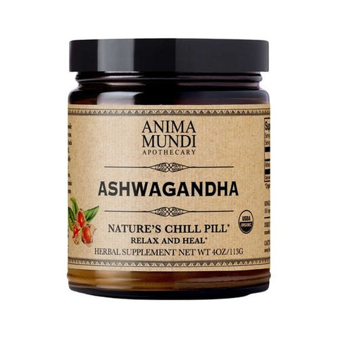 Ashwagandha Nature's Chill Pill 4 Oz by Anima Mundi Apothecary