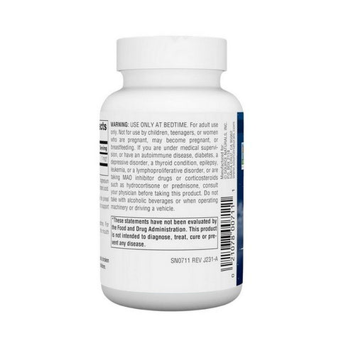 Source Naturals, Melatonin Peppermint, 2.5 mg, Sublingual Peppermint 300 Tabs Source Naturals
