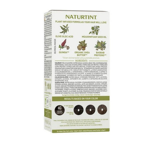 Naturtint, Permanent Hair Color 4G Golden Chestnut, 5.07 Oz Naturtint