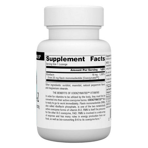 Source Naturals, Coenzymated B-2, 25 mg, 30 Tabs