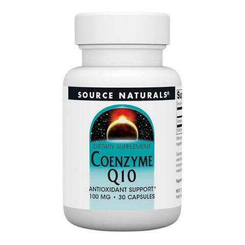 Source Naturals, Coenzyme Q10, 100 mg, 30 Caps Source Naturals