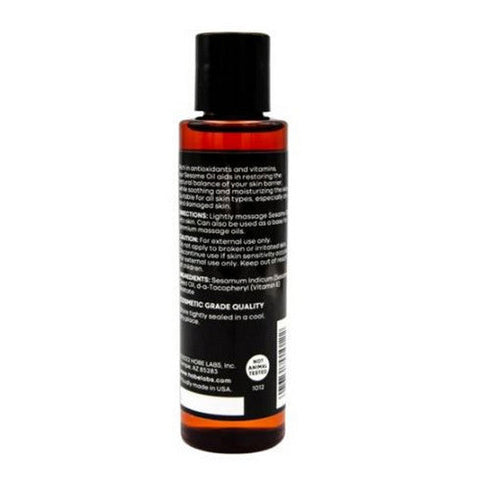 Hobe Labs, Sesame Oil, 4 oz