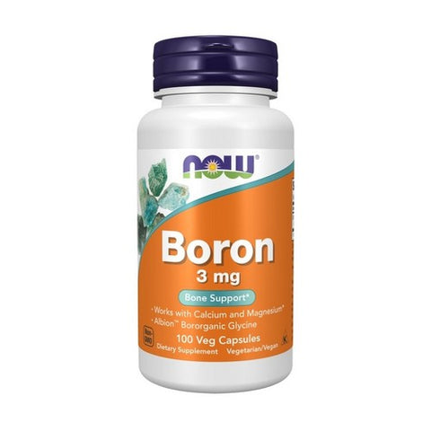 Now Foods, Boron, 3 Mg, 100 Veg Caps Now Foods