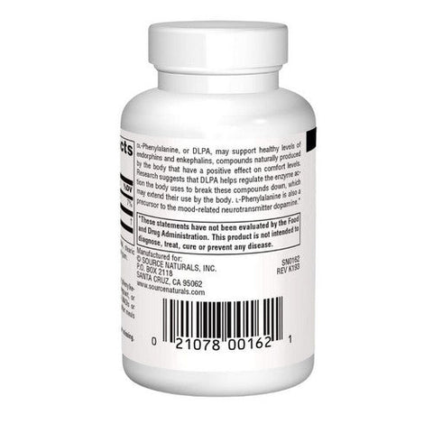 Source Naturals, DL-Phenylalanine, 375 mg, 60 Tabs