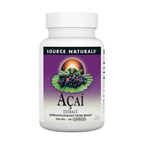Source Naturals, Acai Extract, 60 Caps