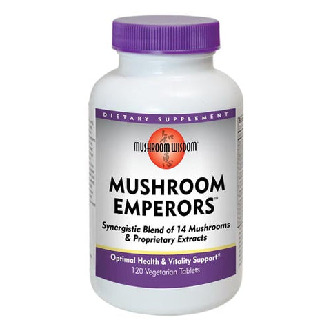 Maitake Mushroom Wisdom, Mushroom Emperors, 120 Vtabs Maitake Mushroom Wisdom