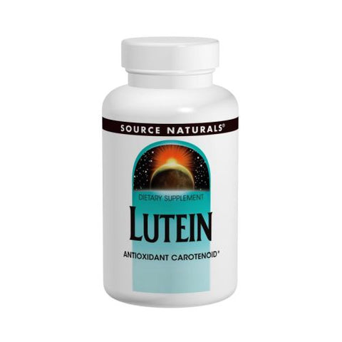 Source Naturals, Lutein, 20 mg, 30 Caps