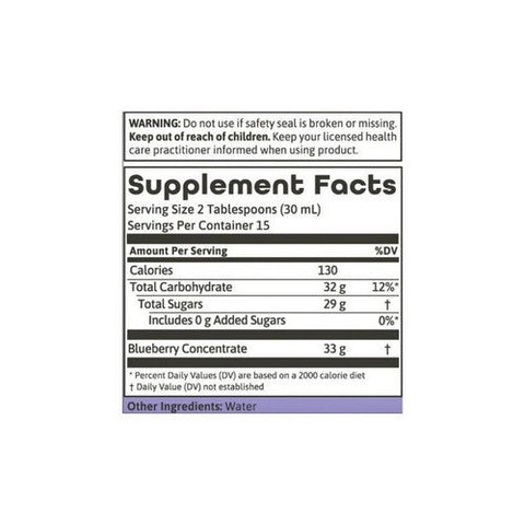 Dynamic Health Laboratories, Blueberry Concentrate, 16 Fl Oz