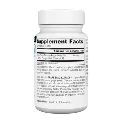Source Naturals, Proanthodyn, 100 mg, 120 Tabs Source Naturals