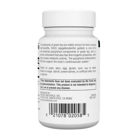 Source Naturals, Egcg, 350 Mg, 60 tabs Source Naturals