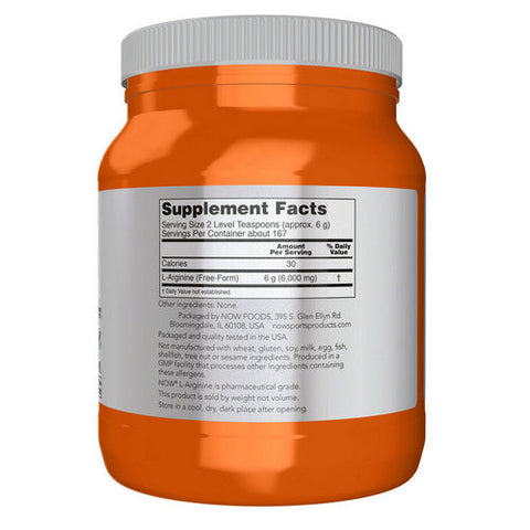 Now Foods, L-Arginine Powder, 2.2 Lbs Now Foods