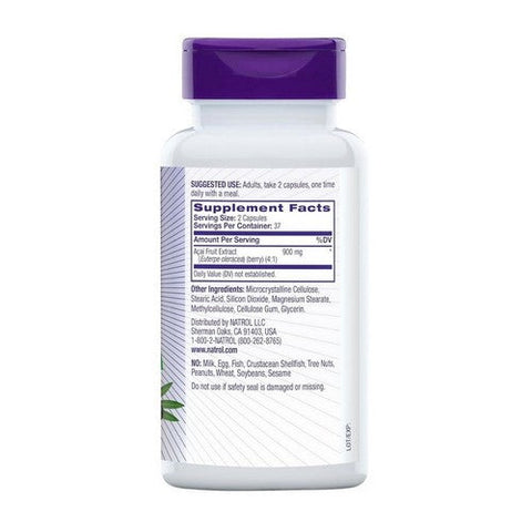 Natrol, Acai, 1000 mg, 60+15 Caps
