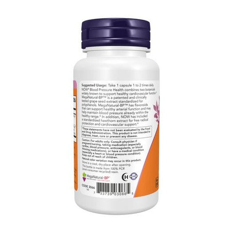 Now Foods, Blood Pressure Health, 90 Vcaps Now Foods