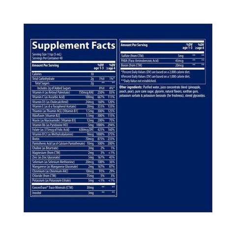 Trace Minerals, Kids Multi, 8 oz