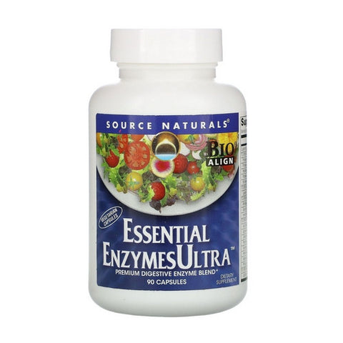Source Naturals, Essential Enzymes Ultra, 90 caps Source Naturals