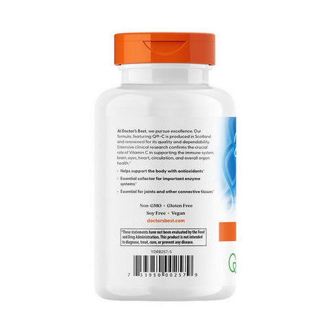 Doctors Best, Vitamin C With Q-C, 1000 Mg, 120 Veggie Caps