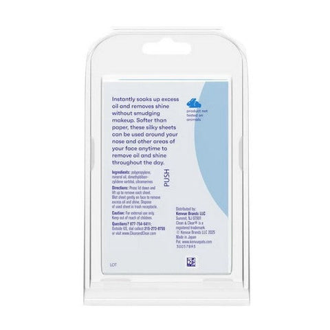 Clean & Clear, Oil Absorbing Sheets, 50 each